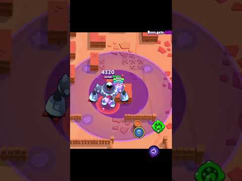 New tactic in Bossfight (Insane XVI) ๐คก #brawlstars