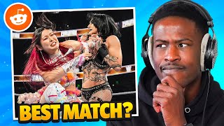 Is Rhea vs Iyo The Best Women's Match? (WWE Reddit)
