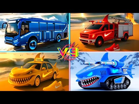 SIGMA BOY x BRAINROT EXTINCTION RACING BUS🚌RACING TRUCK🚚EXTINCTION TANK🦼EXTINCTION RACING CARS