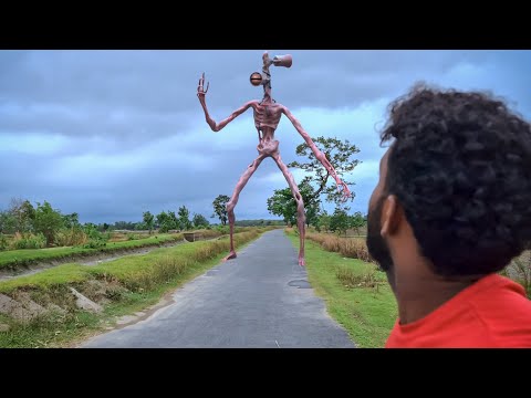 Scary Siren Head In Real Life #vfx #sirenhead