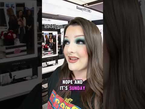 What it is like working at Sephora as makeup artist #sephora #retail #skit #karen #pov #makeup