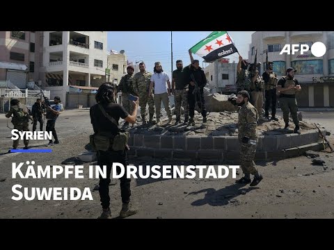 Syrien: Regierungskräfte rücken in Drusenstadt Suweida ein | AFP