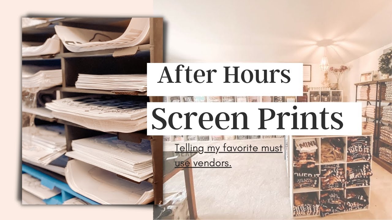 How to Start a Screen Print Transfer Business 2024