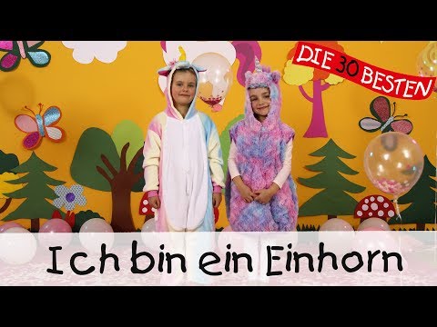 👩🏼 Ich bin ein Einhorn - Singen, Tanzen und Bewegen || Kinderlieder