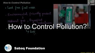 How to Control Pollution?