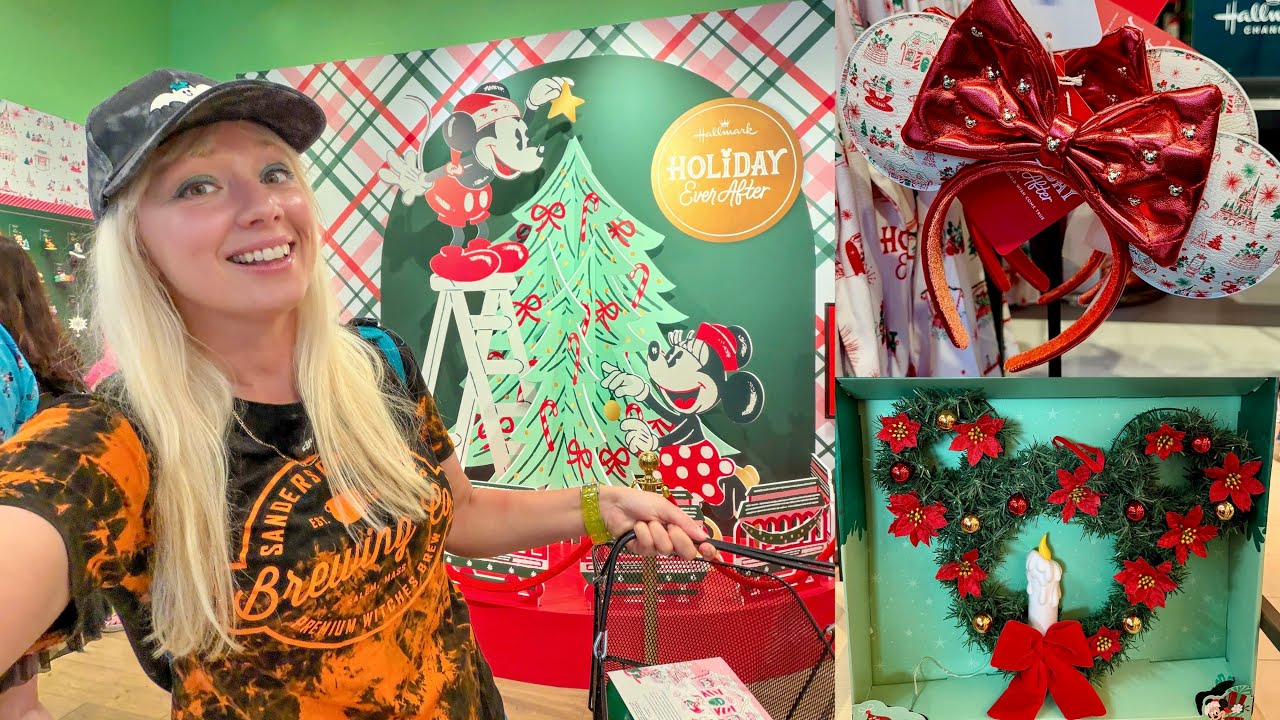 Les fêtes sont arrivées à Disney Springs ! Nouvelle boutique Hallmark et Noël au World of Disney !