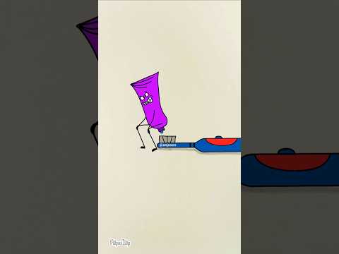 Toothpaste animation mem
