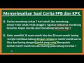 FPB dan KPK dalam Soal Cerita