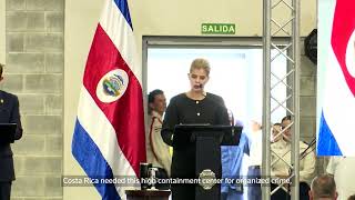 YouTube video thumbnail: Costa Rica Opens Mega-Prison as it Steps up Fight Against Organized Crime