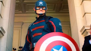 John Walker's First Appearance -  New Captain America Introduction Scene - TFATWS S1E1