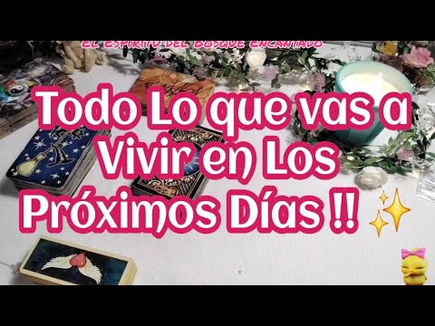 🌷✨️ Todo Lo Que te Llega en Los Próximos Días ✨️