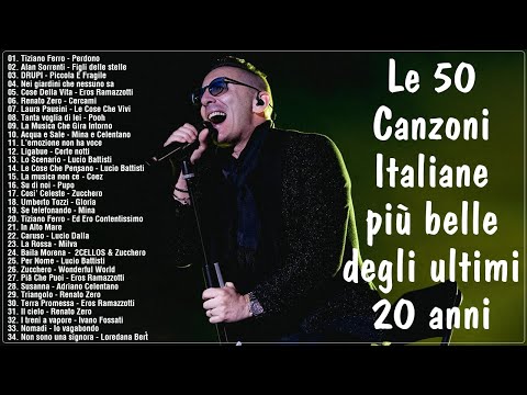 50 migliori canzoni italiane di sempre - Migliore musica italiana di sempre - Canzoni italiane 2025