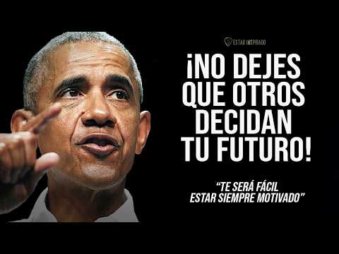 No dejes que tu situación actual defina tu futuro ¡El discurso más emotivo de Barack Obama!