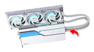 일체형 수랭 쿨러가 장착된 그래픽카드ㅋㅋㅋ | 컬러풀 RTX 5080 넵튠