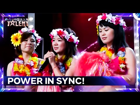 The Trio that Dances as One! | China's Got Talent