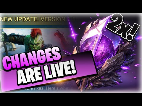 Changes LIVE! 2x SOON! RSL Help DOWN?... | RAID Shadow Legends