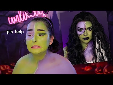 Normalo schminkt ein SPOOKTOBER Halloween Makeup Tutorial nach! 😵‍💫