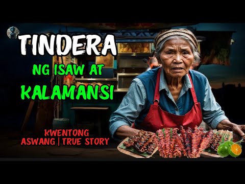 TINDERA NG ISAW AT KALAMANSI | KWENTONG ASWANG | TRUE STORY