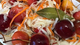 КВАШЕНАЯ КАПУСТА С РАНЕТКАМИ. Моченные яблочки. Вкусный и полезный продукт.