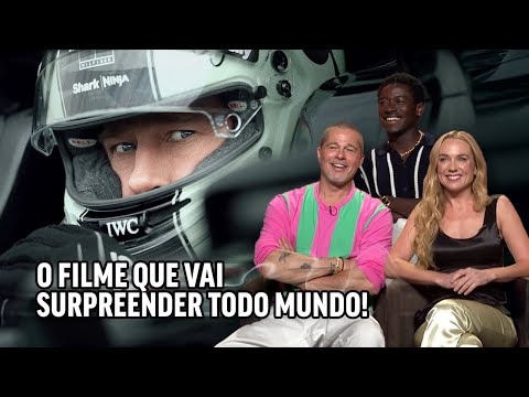 F1 É O MELHOR FILME DE CORRIDA DE TODOS OS TEMPOS?! | Entrevista com Brad Pitt e elenco