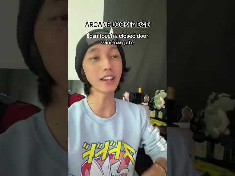 How to use ARCANE LOCK in D&D #dnd #dnd5e #dungeonsanddragons