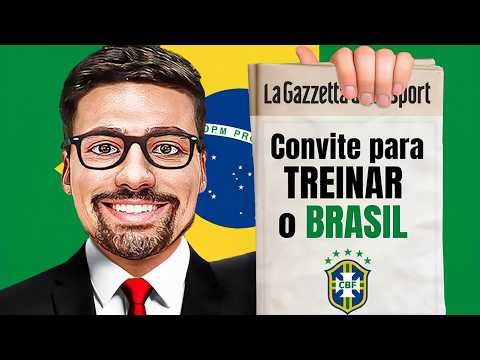 RECEBI PROPOSTA PARA TREINAR UMA SELEÇÃO! - Modo Carreira TREINADOR - FC 26