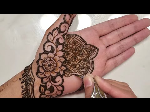 Try this unique henna design for your next occasion ✨️🥀#henna #mehndi... |  TikTok