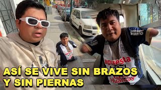 SIN BRAZOS Y SIN PIERNAS