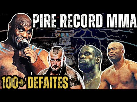 Top 5 combattants MMA avec le pire record de l'histoire: plus de 100 défaites