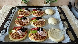 عليهم طلب في شهر رمضان كريم مني بيتزا كطيب دفعة واحدة جربيها وردي عليا خبار