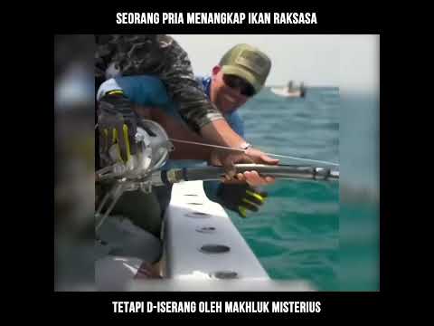 Pria ini memanggil temannya untuk membantunya menangkap hewan misterius #fhising #movie #monster #NJ