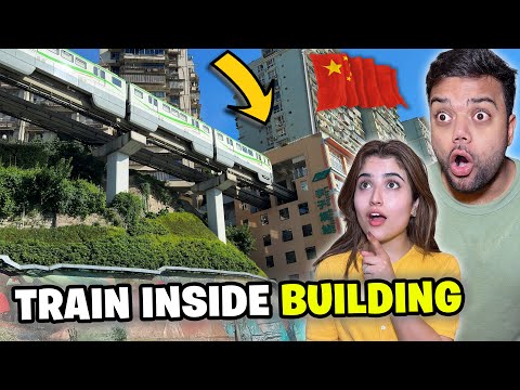 Train Building Ke Andar Chali Gayi 😱 | Inside the Magic City of China 🇨🇳