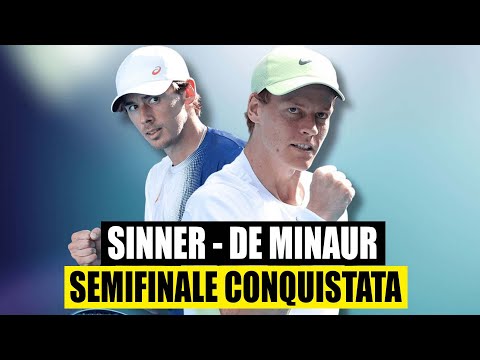 💥Australian Open: Sinner inarrestabile: domina De Minaur. Semifinale agli Australian Open