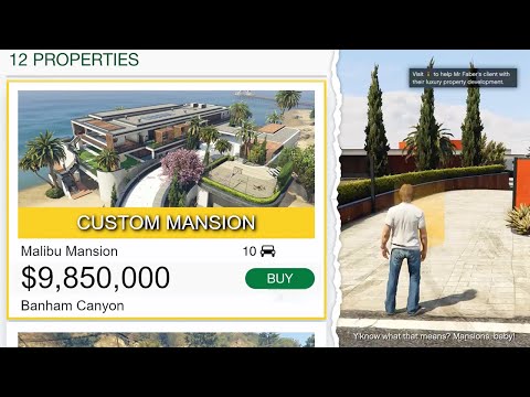 Buying Mansions In GTA Online! (THE FINAL DLC)