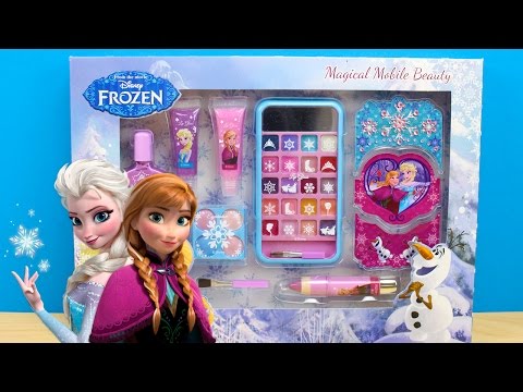 Maquillaje de FROZEN para niña en español | Como maquillar a la muñeca Elsa de Frozen