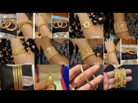 Latest gold bangles designs