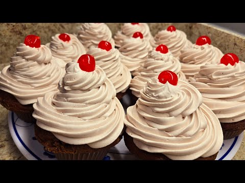 como hacer cupcakes de chocolate