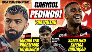 🔥 GABIGOL TÁ PEDINDO: QUER VOLTAR AO FLAMENGO! JARDIM TEM PROBLEMA! SAMUEL LINO EXPLICA INSATISFAÇÃO