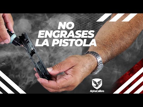 ¿Se necesita mucho o poco lubricante en una Pistola?