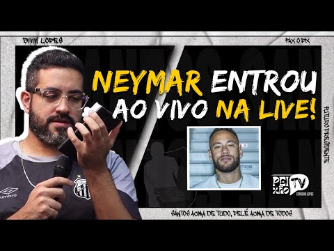 NEYMAR ATENDE NOSSA LIGAÇÃO PRA FALAR DO SANTOS!