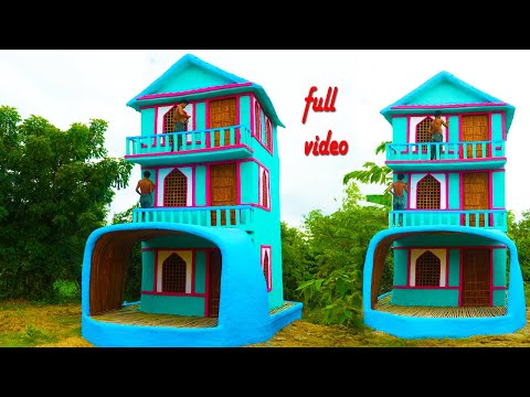 build 3-story mud resort house [full]