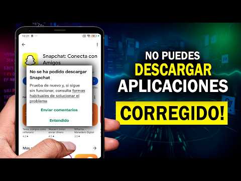 No puedo descargar aplicaciones de Play Store (APP STORE) ⚠️ ¡SOLUCIONADO AL INSTANTE! 2025-2026