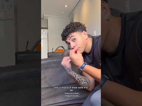 O sofá de couro #chernobyl #limpeza