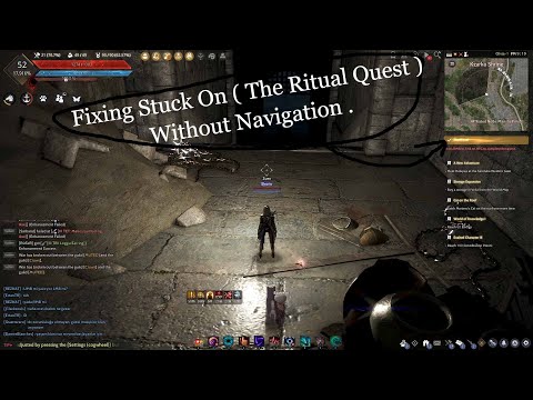 Black Desert Online : The Ritual Quest No Navigation...