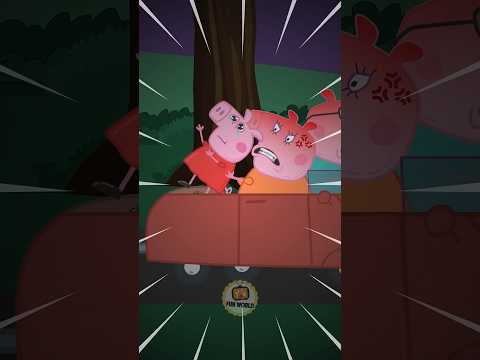George Pig Accidental Fall #animationmeme #funnycartoon #peppapigparody #peppapig
