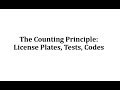 Counting Principles and Combinatorics