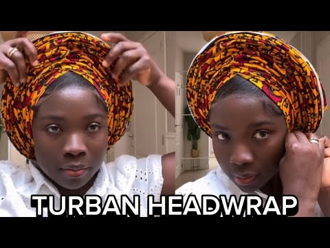Ankara Headwrap Tutorial #ankara #tutorial 