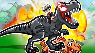 DINOSAUR LIFE of T-REX in ROBLOX