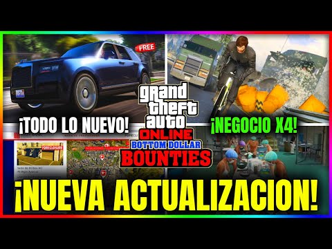 NUEVA ACTUALIZACION en GTA5 Online! TODO LO NUEVO! NEGOCIO X4! DOBLE DINERO, DESCUENTAZOS y MÁS!