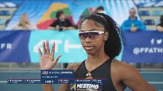 Alaysha Johnson - 2026 wins 60MH - Miramas, France